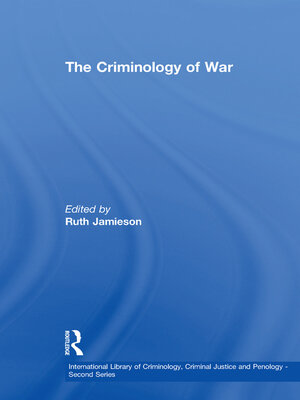 cover image of The Criminology of War